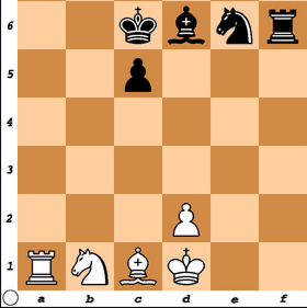 Speciální šachovnice vodních šachů - 6*6